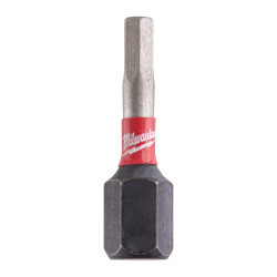 BIT 1/4" UDAROWY SHOCKWAVE IMBUS 3x25mm (2 szt.), MILWAUKEE