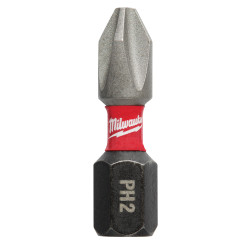BIT 1/4" UDAROWY SHOCKWAVE PH2x25mm (2 szt.), MILWAUKEE