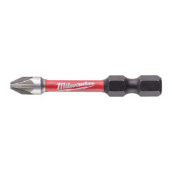 BIT 1/4" UDAROWY SHOCKWAVE PZ2x50mm (1szt.), MILWAUKEE