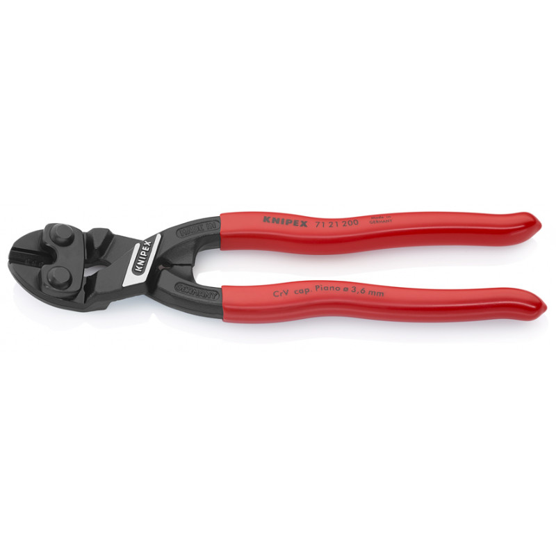 SZCZYPCE TNĄCE PRZEGUBOWE COBOLT WYGIĘTE 20st. 200mm, KNIPEX - 3