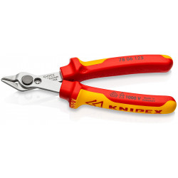 SZCZYPCE TNĄCE BOCZNE ELECTRONIC SUPER KNIPS VDE 125mm, KNIPEX