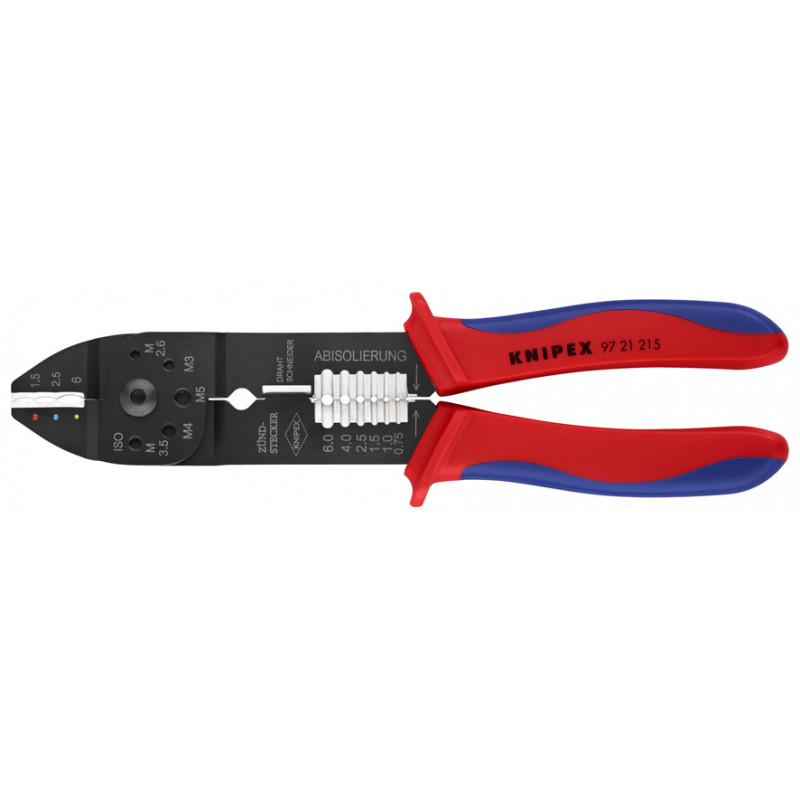 SZCZYPCE DO ZAGNIATANIA 230mm (KONEKTORY IZOLOWANE), KNIPEX - 1