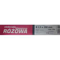 ELEKTRODA SPAWALNICZA RUTWELD 10 2.5x350mm (ODPOWIEDNIK KLASYCZNEJ RÓŻOWEJ ER146) 4.5kg, METALWELD