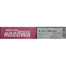 ELEKTRODA SPAWALNICZA RUTWELD 10 4.0x350mm (ODPOWIEDNIK KLASYCZNEJ RÓŻOWEJ ER146) 4.5kg, METALWELD