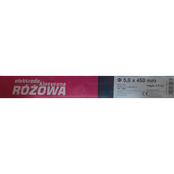 ELEKTRODA SPAWALNICZA RUTWELD 10 5.0x450mm (ODPOWIEDNIK KLASYCZNEJ RÓŻOWEJ ER146) 4.5kg, METALWELD