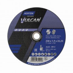 TARCZA DO CIĘCIA VULCAN A46S-BF41 230x1.9x22.23mm (50szt.), NORTON