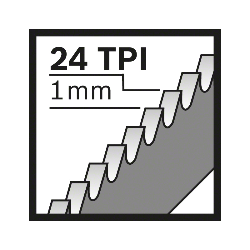 BRZESZCZOT DO PIŁ SZABLASTYCH S1122AF FLEXIBLE FOR METAL 225mm (5 szt.), BOSCH - 3