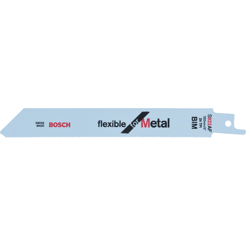 BRZESZCZOT DO PIŁ SZABLASTYCH S922AF FLEXIBLE FOR METAL 150mm (5 szt.), BOSCH - 1