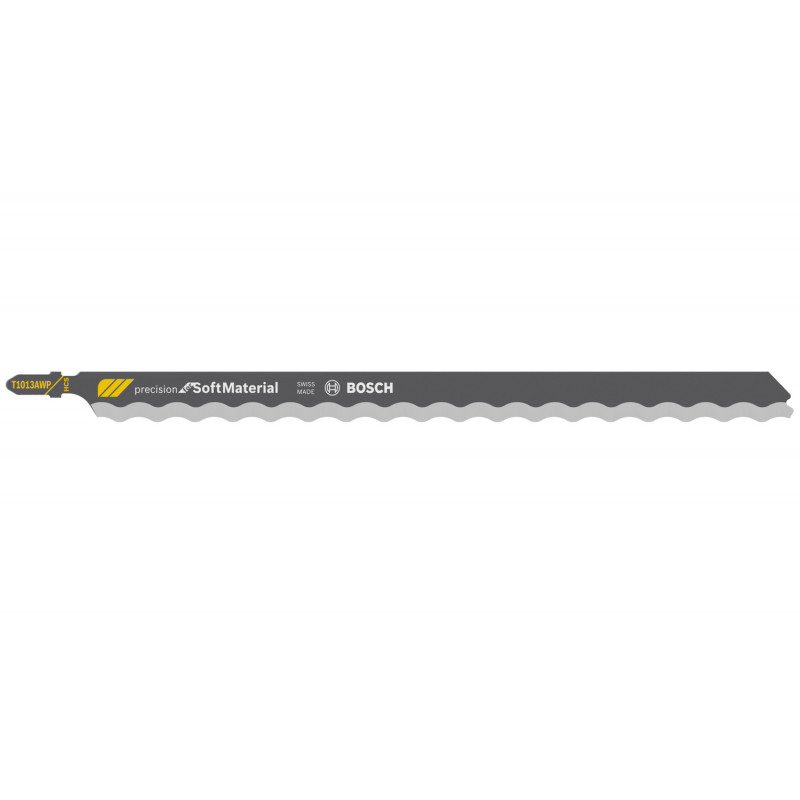 BRZESZCZOT DO WYRZYNAREK T1013AWP PRECISION FOR SOFT MATERIALS 250mm (3 szt.), BOSCH - 1