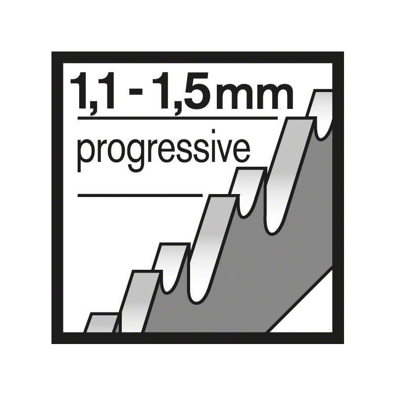 BRZESZCZOT DO WYRZYNAREK T118A BASIC FOR METAL 92mm (3 szt.), BOSCH - 4