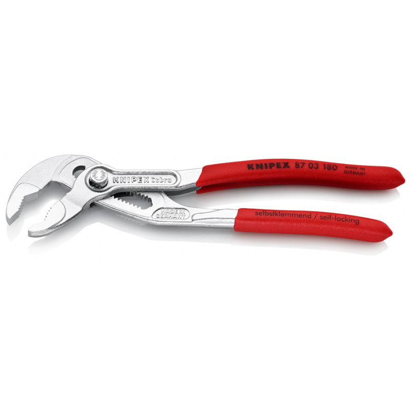 SZCZYPCE DO RUR COBRA CHROMOWANE 180mm, KNIPEX - 3